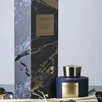 Диффузор Stoneglow Candles, древесина, кожа, шафран