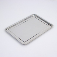 Поднос из нержавеющей стали, 50&times;35&times;2 см