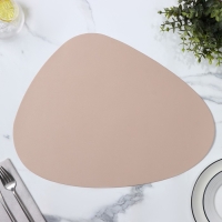 Салфетка сервировочная на стол Доляна «Тэм», 45×35 см, цвет персиковый Салфетка сервировочная на стол Доляна «Тэм», 45×35 см, цвет персиковый