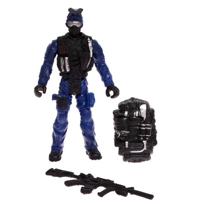 Фигурка героя &laquo;Полиция&raquo;, с аксессуарами, 10х5 см, МИКС