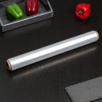 Плёнка пищевая Доляна, 45 см &times; 200 м, 8 мкм, цвет белый