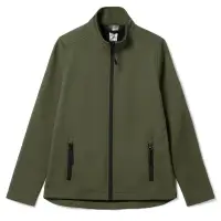 Куртка софтшелл женская Race Women, темный хаки, размер M