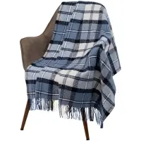 Плед Dublin, сине-голубой Плед Dublin, сине-голубой