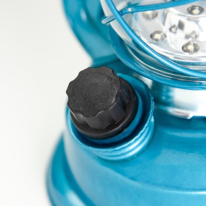 Керосиновая лампа декоративная лазурный 9,5х13,5х18,5 см RISALUX Керосиновая лампа декоративная лазурный 9,5х13,5х18,5 см RISALUX