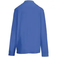 Рубашка поло унисекс с длинным рукавом Pacific LSL, ярко-синяя (royal), размер 3XL