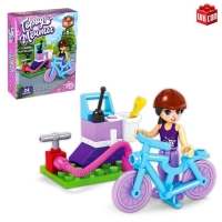 Конструктор Город Мечты &laquo;Велосипедный сервис&raquo;, 24 детали