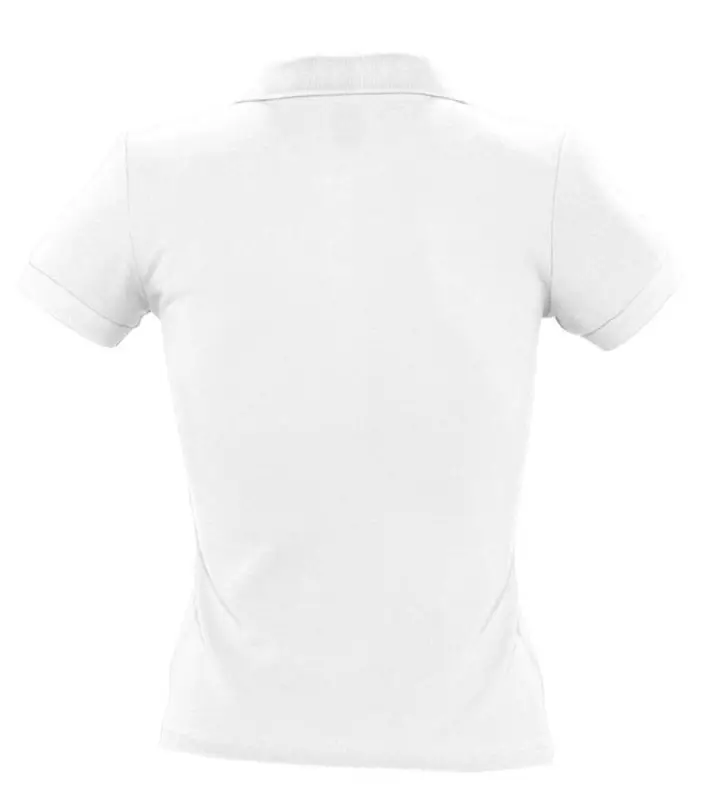 Рубашка поло женская People 210 белая, размер L Рубашка поло женская People 210 белая, размер L