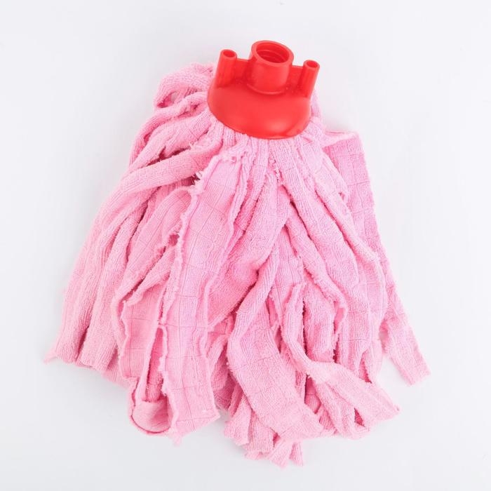 Насадка для швабры ленточная Доляна, микрофибра, 28&times;7&times;7 см, цвет МИКС