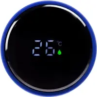 Смарт-бутылка с заменяемой батарейкой Long Therm Soft Touch, синяя Смарт-бутылка с заменяемой батарейкой Long Therm Soft Touch, синяя