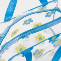 Косметичка на молнии, цвет синий Косметичка на молнии, цвет синий