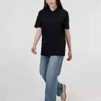 Рубашка поло унисекс Pulse, черная, размер S