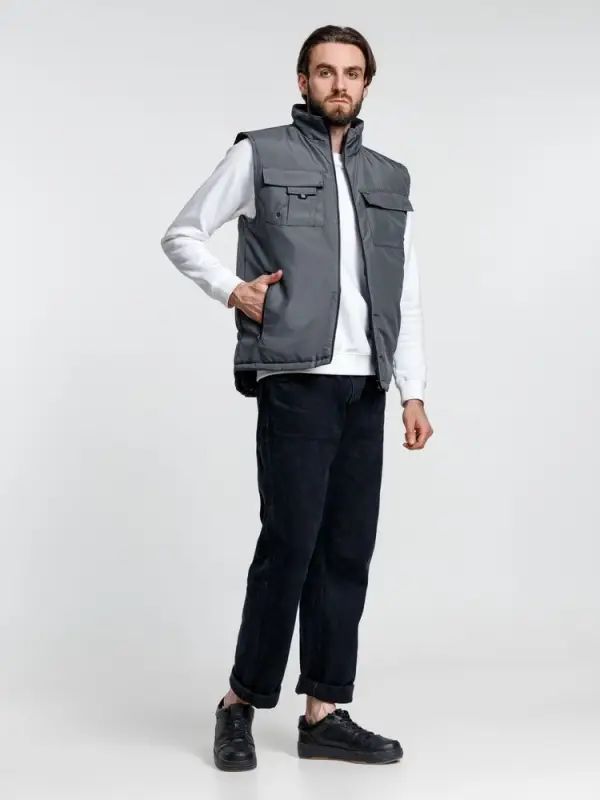 Жилет мужской Stokholm, серый, размер XXL