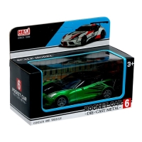 Машина металлическая «Гоночная», инерция, МИКС Машина металлическая «Гоночная», инерция, МИКС