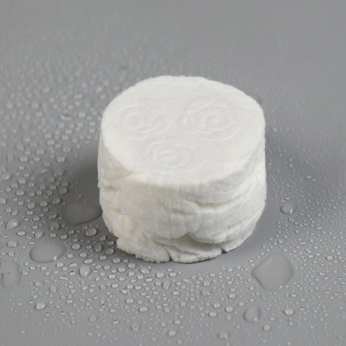 Набор косметических масок для лица, в таблетках, 10 шт, цвет белый