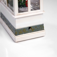 Фигура светодиодная &laquo;Сияние праздника&raquo;, 27.3х10.9х6.3 см, музыка, батарейки ААх3 (не в комплекте), USB, свечение тёплое белое