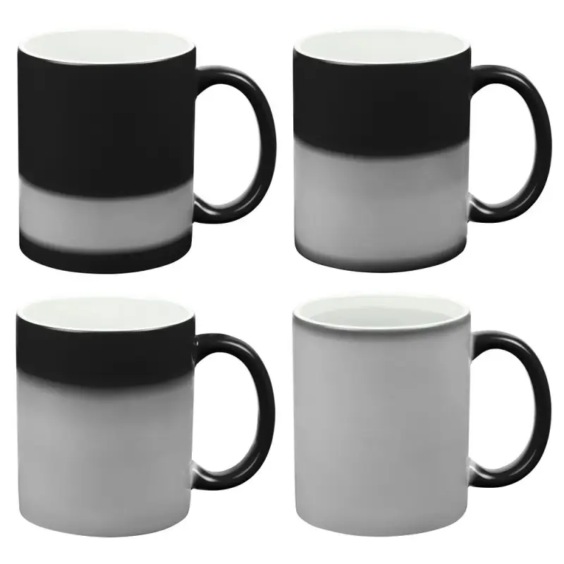 Кружка &laquo;Хамелеон&raquo;, ver.2, матовая , черная