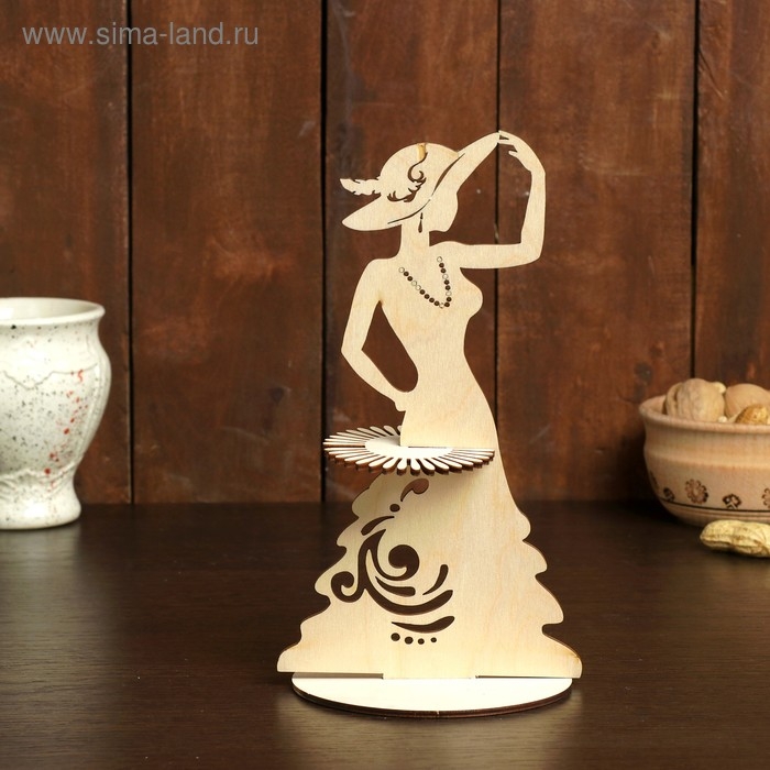 Салфетница &laquo;Дама в шляпе&raquo;, 24&times;13&times;0,3 см