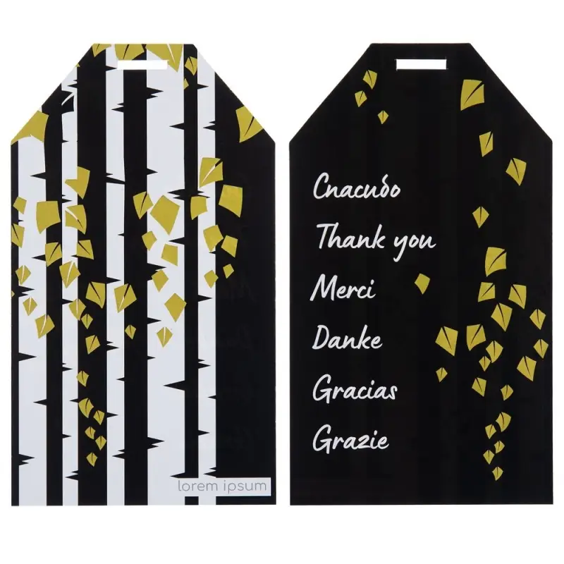 Этикетка бумажная на заказ Paper, M Этикетка бумажная на заказ Paper, M