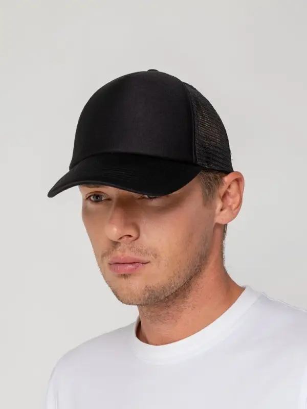 Бейсболка Sunbreaker, черная Бейсболка Sunbreaker, черная