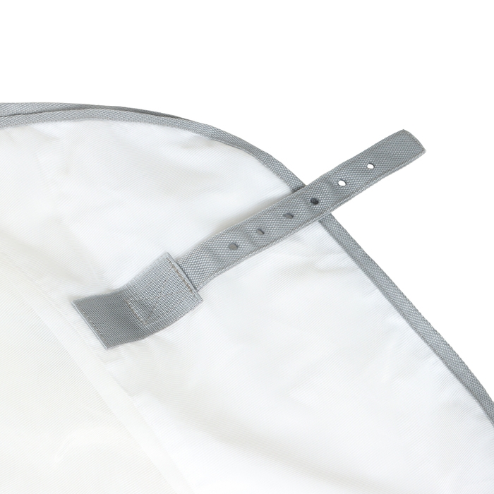 Попона москитная с подпузными ремнями, белый, 145 см Попона москитная с подпузными ремнями, белый, 145 см