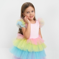 Платье детское "Радуга" KAFTAN р. 34 (122-128 см)