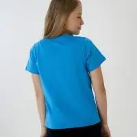 Футболка детская T-Bolka Kids, бирюзовая, 12 лет