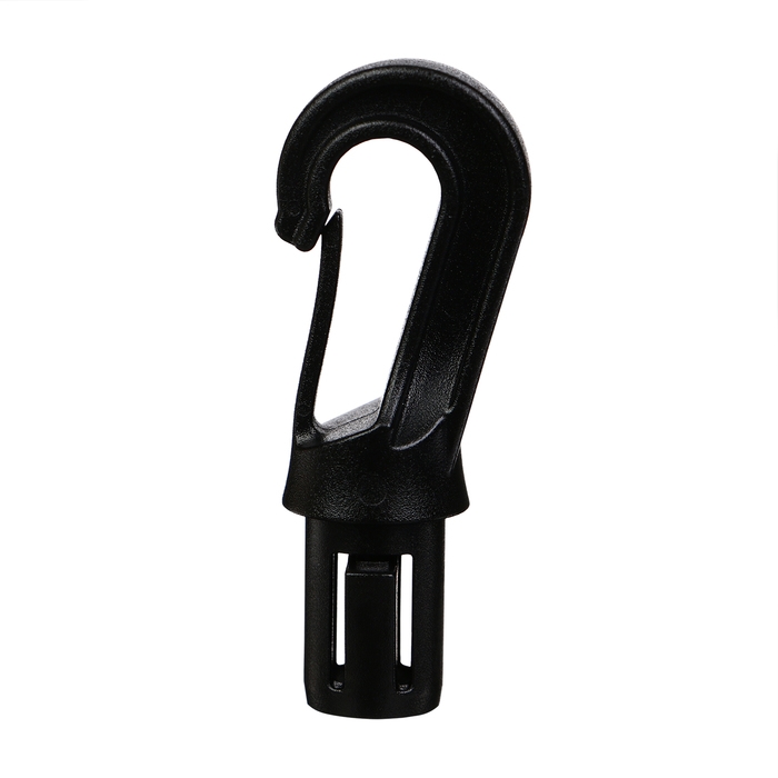 Крючок с креплением для шнура, d = 10 мм, набор 10 шт.