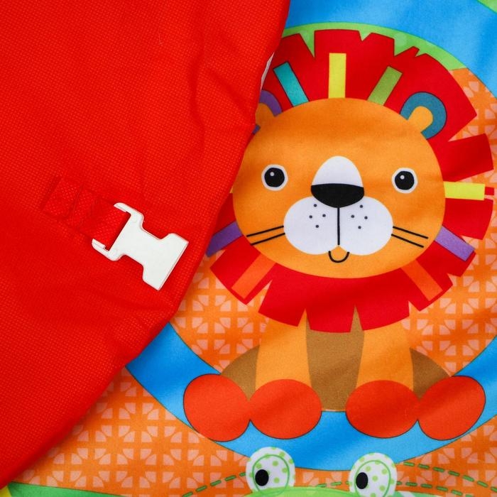 Развивающий коврик с дугами «Ежик на прогулке», 70x70 см, Крошка Я Развивающий коврик с дугами «Ежик на прогулке», 70x70 см, Крошка Я