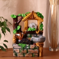 Фонтан "Тихое место, домик" 16х19х26 см (с подсветкой) Фонтан "Тихое место, домик" 16х19х26 см (с подсветкой)