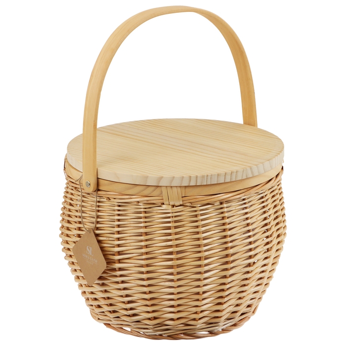 Корзина для пикника Sima-Land Home, 32 х 32 х 26 см