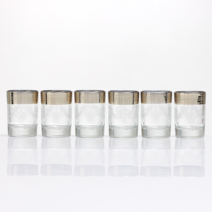 Минибар "Овал гармония" 6 предметов: стопка 60 мл