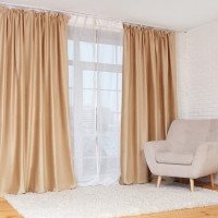 Штора портьерная Этель 170*270 см &laquo;Ренессанс Оливковая ветвь&raquo;, 100% п/э