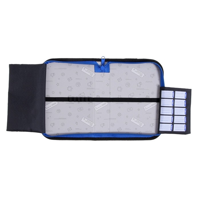 Пенал 1 секция 140 х 210 х 40 мм, откидной карман и косметичка, тканевый, Calligrata TOP Content Пенал 1 секция 140 х 210 х 40 мм, откидной карман и косметичка, тканевый, Calligrata TOP Content "Робот"