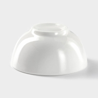 Салатник фарфоровый толстостенный Доляна White Label, 170 мл, d=10 см, цвет белый Салатник фарфоровый толстостенный Доляна White Label, 170 мл, d=10 см, цвет белый