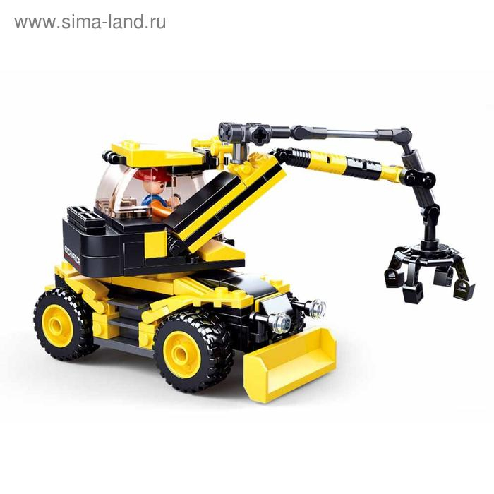 Конструктор Город &laquo;Карьерный экскаватор&raquo;, 196 деталей