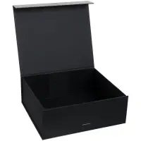 Коробка складная Rusetti, M, черная Коробка складная Rusetti, M, черная