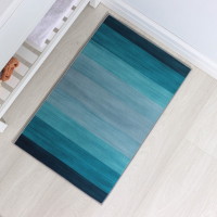 Коврик для ванной Доляна &laquo;Лазурный&raquo;, 50&times;80 см, цвет синий