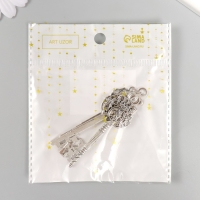 Декор металл "Ключ ажурный" 7,5х3 см Декор металл "Ключ ажурный" 7,5х3 см