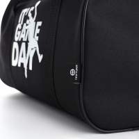 Сумка спортивная мужская, TEXTURA, маленький размер, цвет чёрный