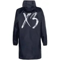 Дождевик &laquo;ХЗ&raquo;, темно-синий с серебристым, размер M