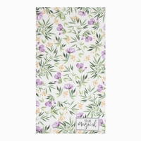 Набор подарочный Leaves: полотенце, варежка-прихватка, кисть, лопатка, венчик