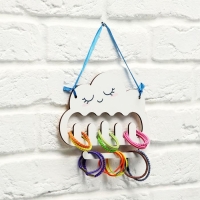 Органайзер для резинок настенный &laquo;Облако&raquo;