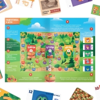 Настольная игра «Лесной базар», 60 купюр, 38 карт, поле, кубик, 4 фишки, 5+ Настольная игра «Лесной базар», 60 купюр, 38 карт, поле, кубик, 4 фишки, 5+