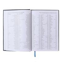 Ежедневник недатированный A5, 160 листов, Attomex. Orion, твёрдая обложка из бумвинила с поролоном, ляссе, блок 70 г/м2, синий Ежедневник недатированный A5, 160 листов, Attomex. Orion, твёрдая обложка из бумвинила с поролоном, ляссе, блок 70 г/м2, синий