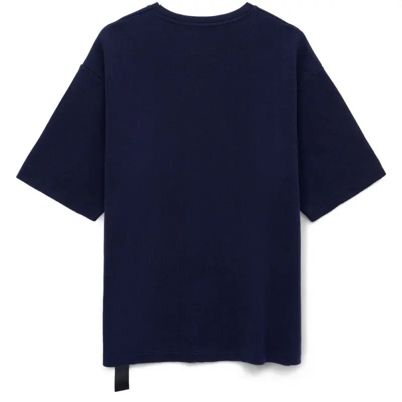 Джемпер с коротким рукавом Siluetti Volumica, темно-синий, размер XL/XXL Джемпер с коротким рукавом Siluetti Volumica, темно-синий, размер XL/XXL