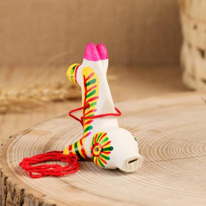 Филимоновская игрушка - свисток &laquo;Лошадь&raquo;