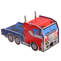 3D конструктор из пенокартона &laquo;Transformers, Оптимус прайм&raquo;, 2 листа, Трансформеры