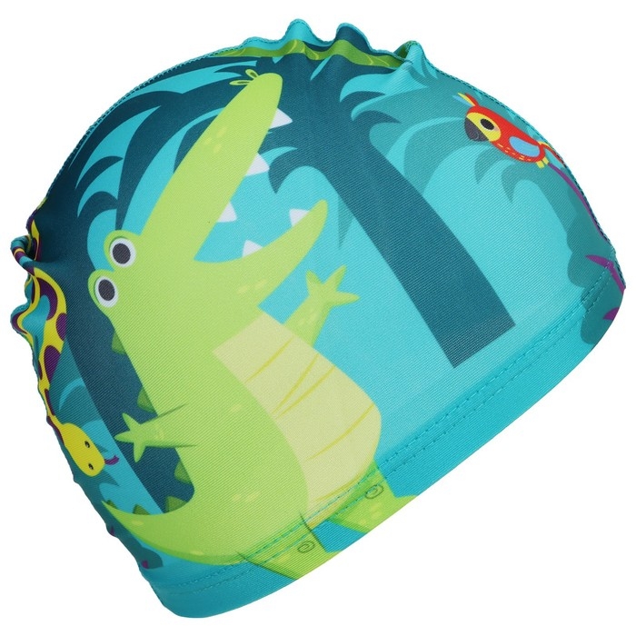 Шапочка для плавания детская &laquo;На волне&raquo; &laquo;Африка&raquo;, тканевая, обхват 46-52 см