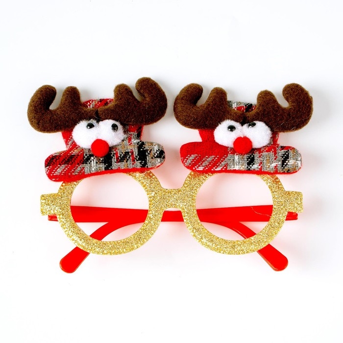 Новый год! Карнавальные очки &laquo;Олень&raquo;