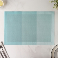 Салфетка сервировочная на стол &laquo;Тритон&raquo;, 45&times;30 см, цвет бирюзовый